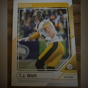 2023 Panini T.J. Watt Steelers Trading Card